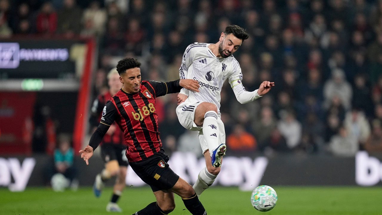 Man of the Match Bournemouth vs Man United: Bruno Fernandes Tampil Dominan
